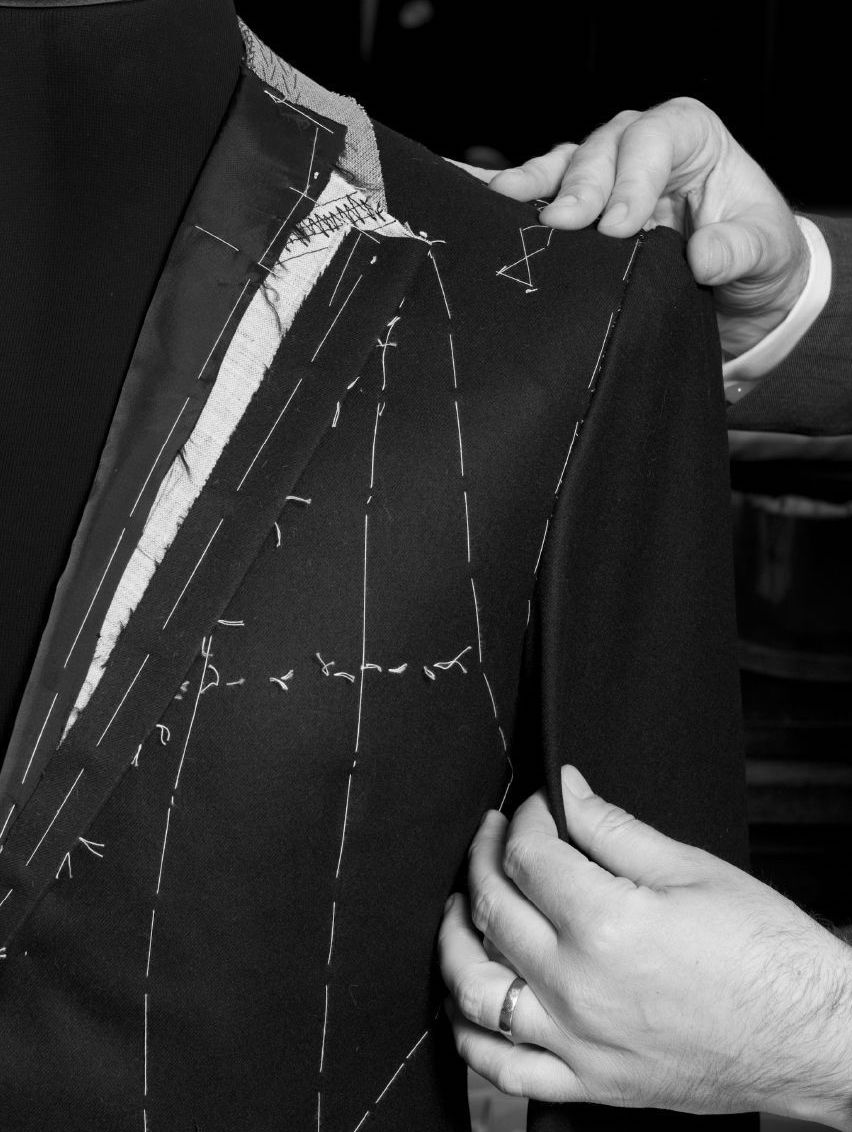 Bespoke tailoring process