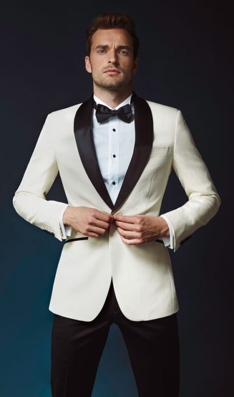 Made to Measure white tuxedo