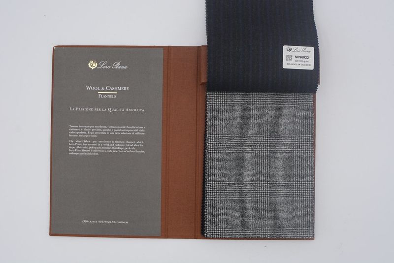 Loro Piana Wool and Cashmere Flannels