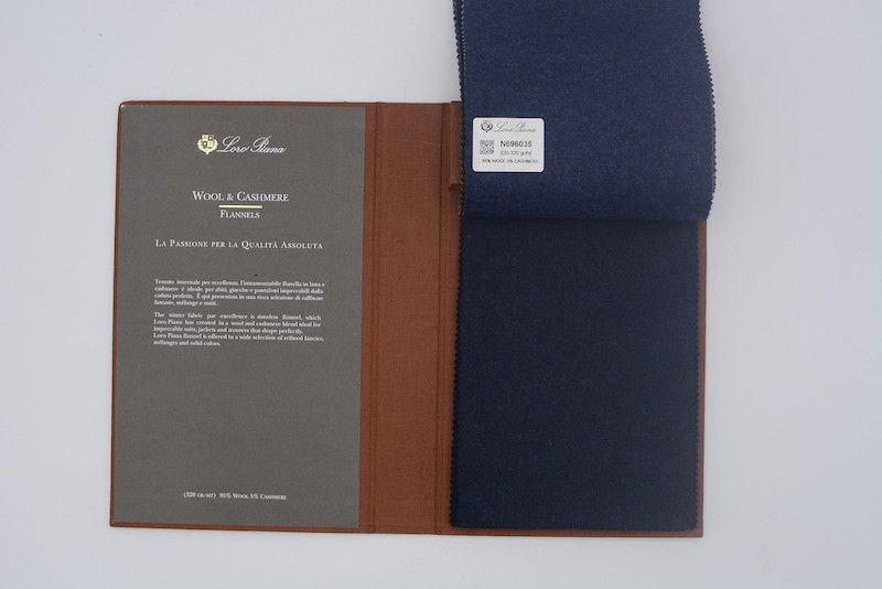 Loro Piana Wool and Cashmere Flannels