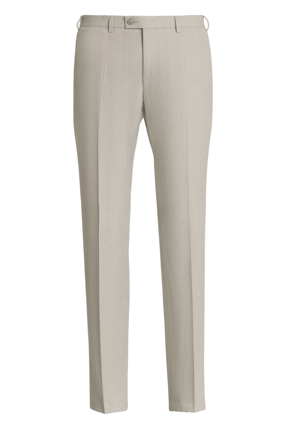 γαμπριάτικο κοστούμι slim fit μπεζ— παντελόνι
