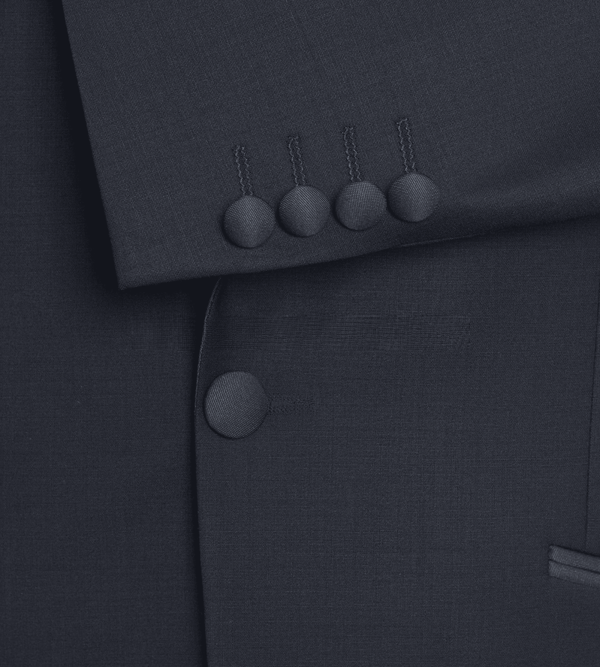 Zignone σμόκιν κοστούμι slim fit μπλε — λεπτομέρεια υφάσματος