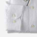 Πουκαμισα Λινο Λευκό Olymp