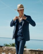 Λινό Κοστούμι Μπλε Carnet - DRESSMAN est.1974