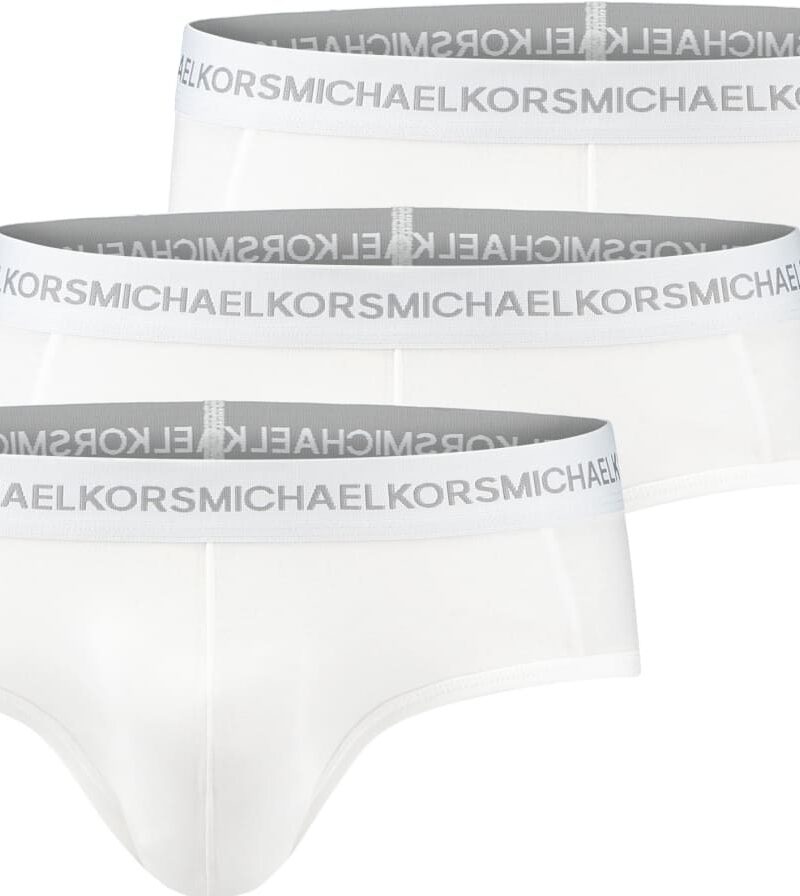 Εσώρουχα Ανδρικά Σλιπάκια Λευκά Michael Kors 6BR1N20773