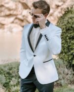 Σμοκιν Κοστουμια Λευκα Dressman